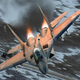 Illustration for article titled These Shots Of Fulcrums and Eurofighters Over Lithuania Are Amazing